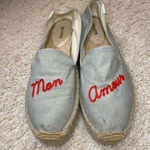 Worn only once Soludos espadrille flats